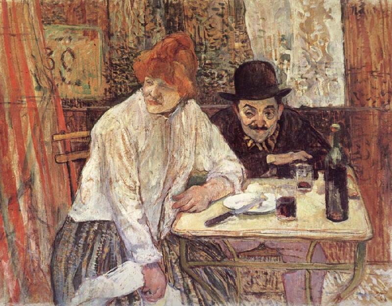 Henri  Toulouse-Lautrec A la Mie